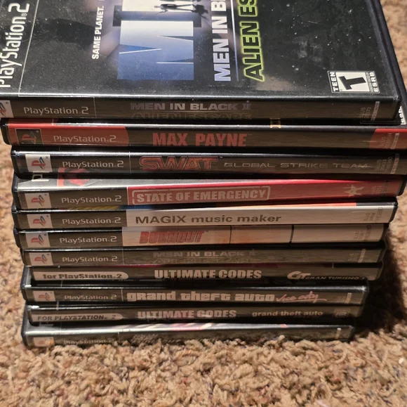 PlayStation 2 Game Case Stack - Multiple Titles BUNNDLE. - Picture 13 of 14